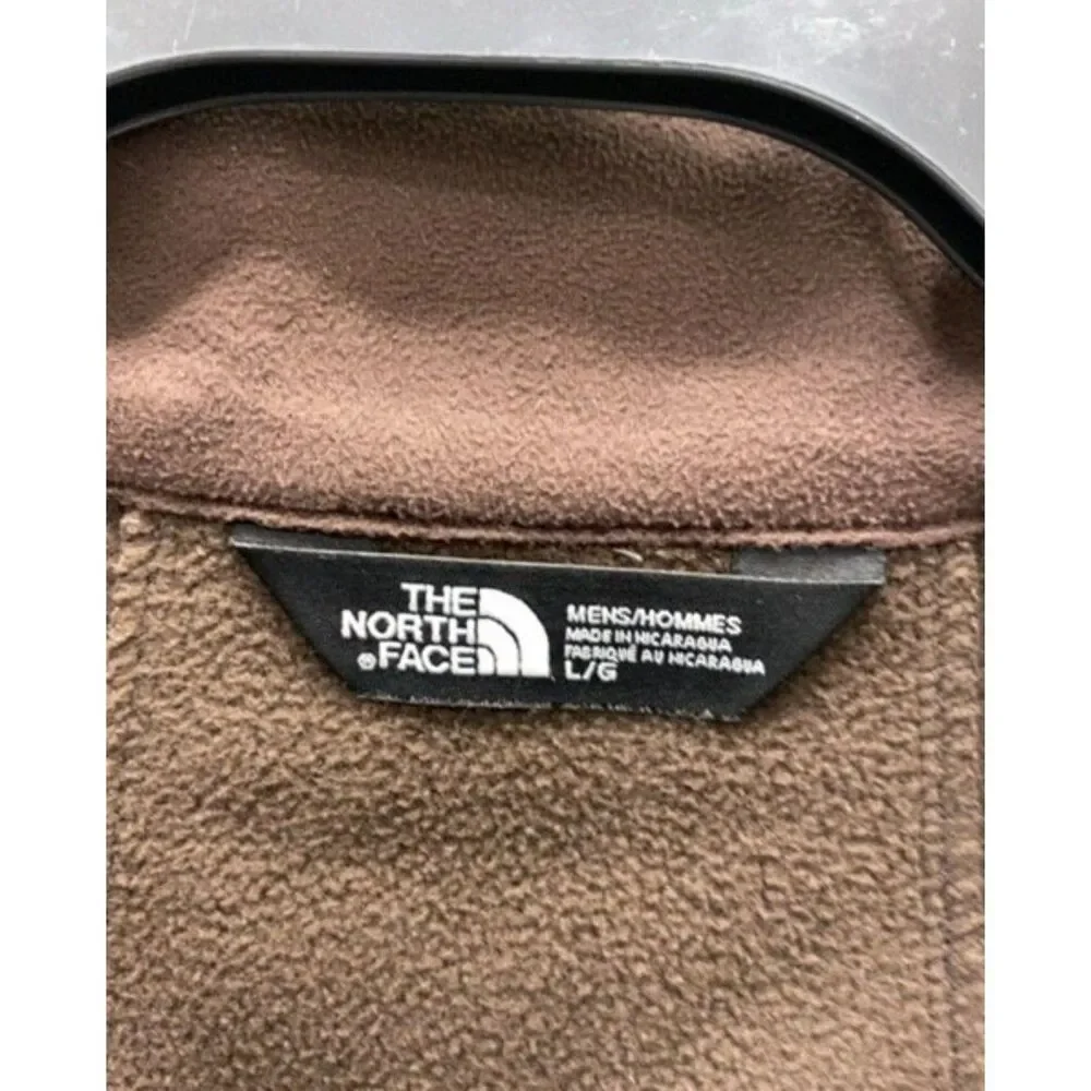 The North Face Men's Apex Bionic Softshell Full Zip Jacket Size L Brown